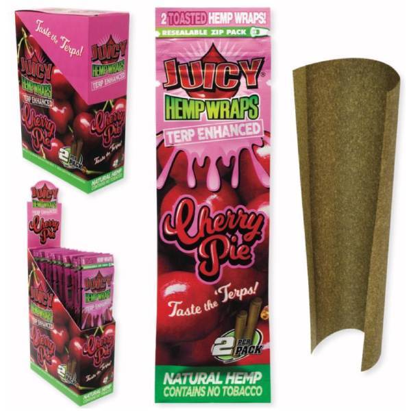 Juicy Jay's Cherry Pie Hemp Wraps