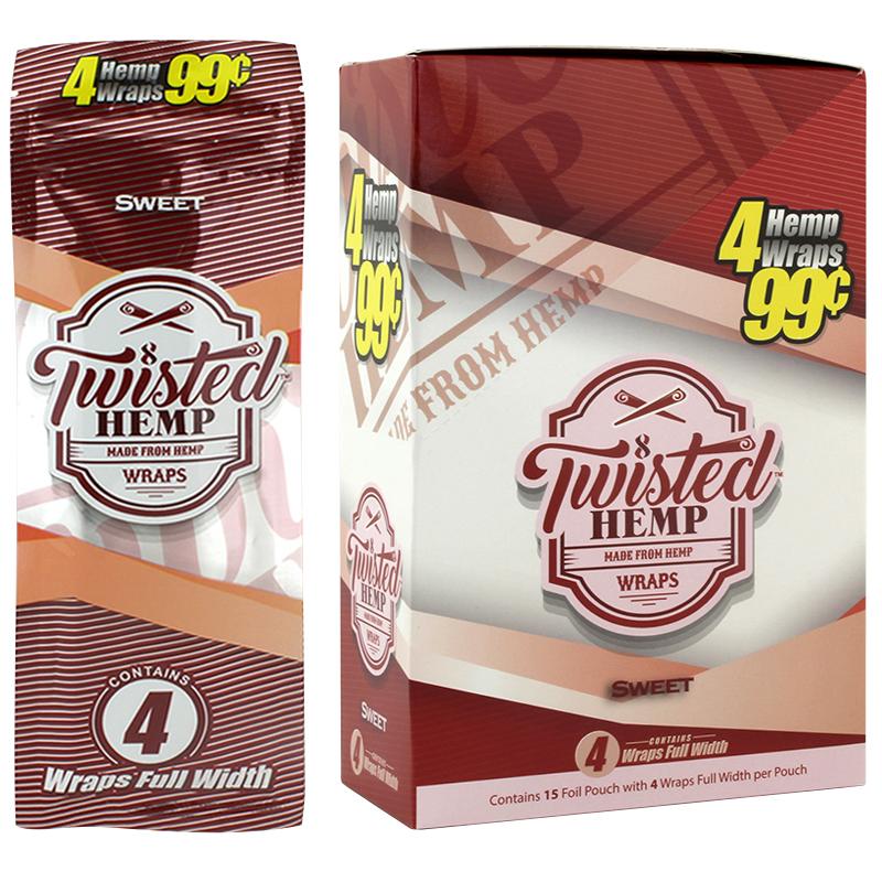 Twisted Hemp Wrap Sweet Flavor