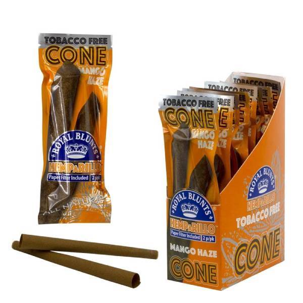 Royal Blunts Hemparillo Cones Mango Haze Flavor