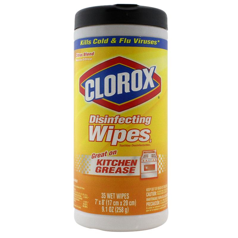 Clorox Disinfecting Wipes Safe Can