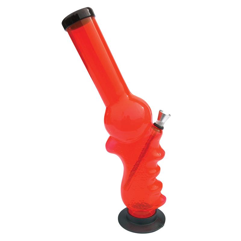 12" Gripped Acrylic Water Pipe