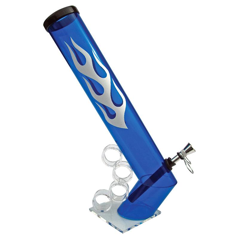 12" Flame Grip Acrylic Water Pipe