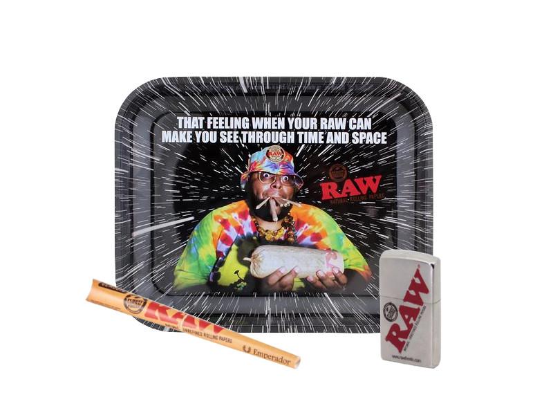 Raw Zippo Cone Tray Bundle