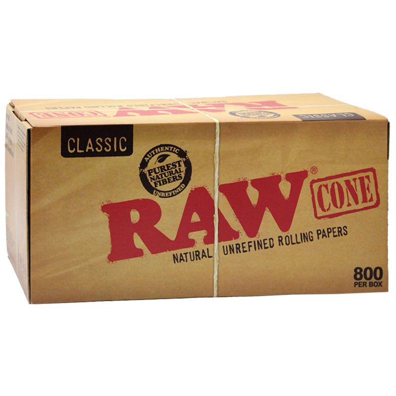 Raw Classic Pre-Rolled Cone - 800ct./Display