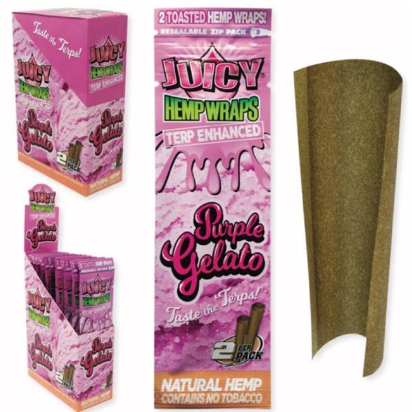 Juicy Jay's Purple Gelato Hemp Wraps